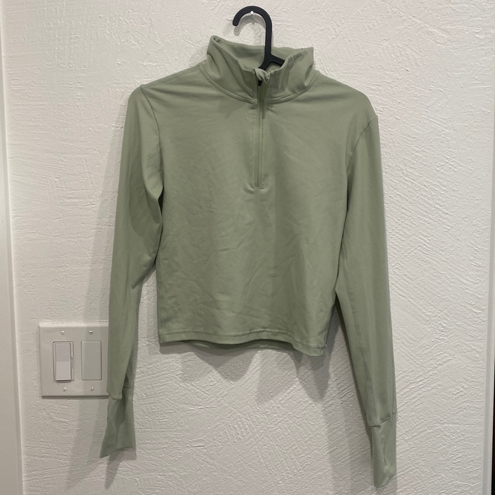 1/4 zip long sleeve